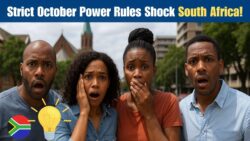 Strict New Electricity Rules in South Africa Start October 2025 Load Limits Tariffs and Penalties