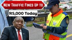 New Traffic Rules Fine Implementing Start Today! Instant Fines Up to R5,000 – What Drivers Must Know