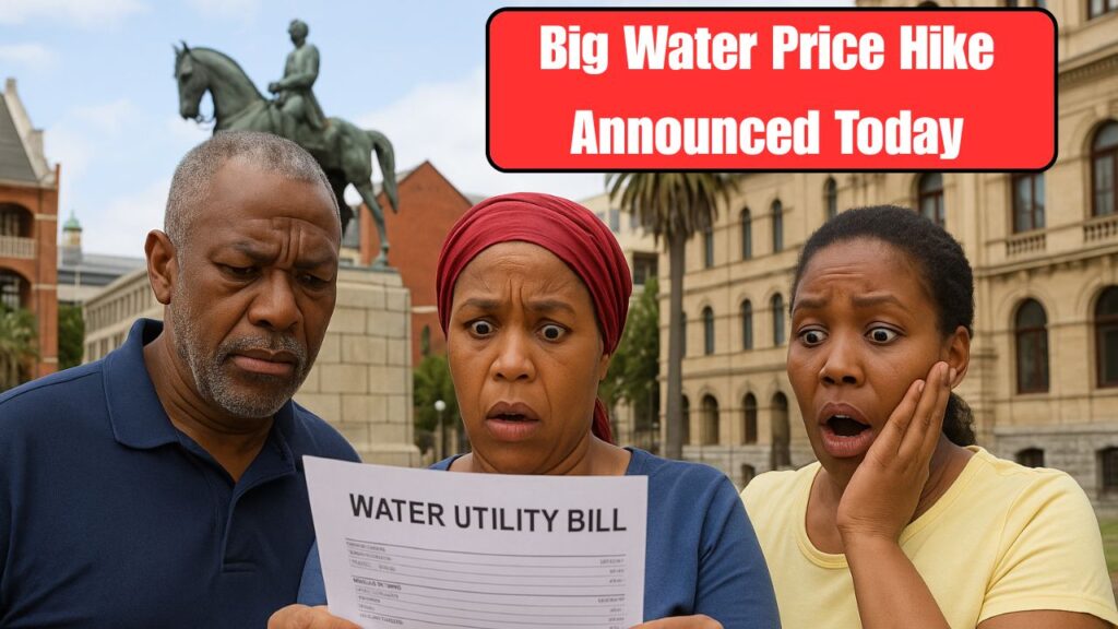 New Water Charges Announced