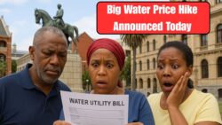 New Water Charges Announced : Here’s How Much More You’ll Pay in These South African Cities