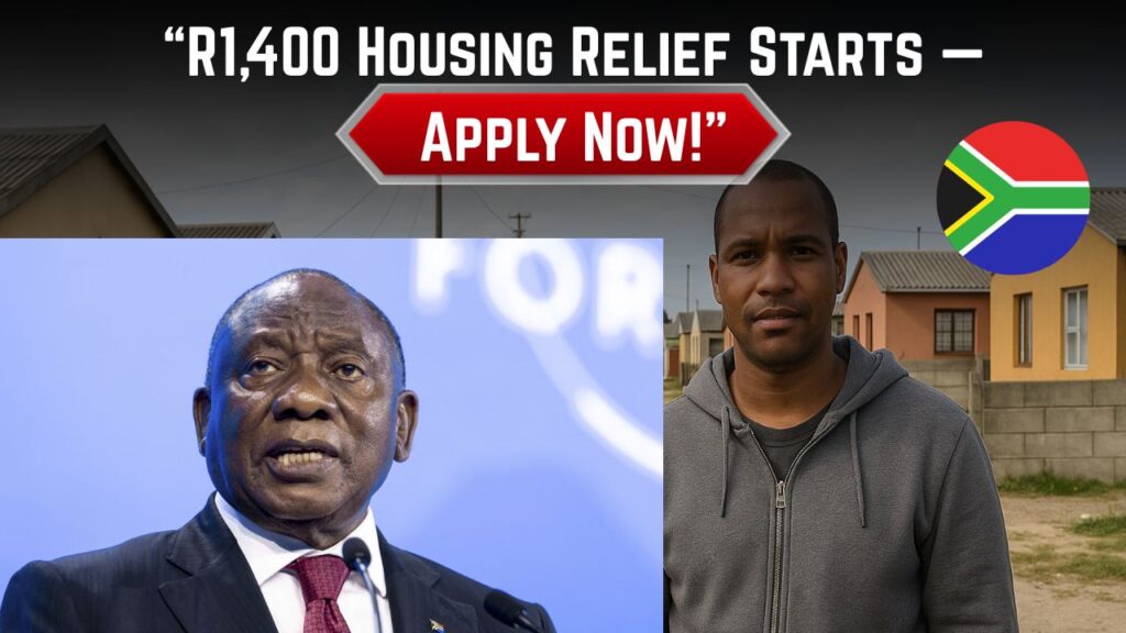 “R1,400 Housing Relief