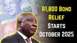 R1,800 Monthly Bond Relief for Homeowners in October 2025 – Who Qualifies & When Payments Begin!
