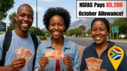 October 2025 NSFAS Allowance at R5,200 – Who gets paid, When and how students track status