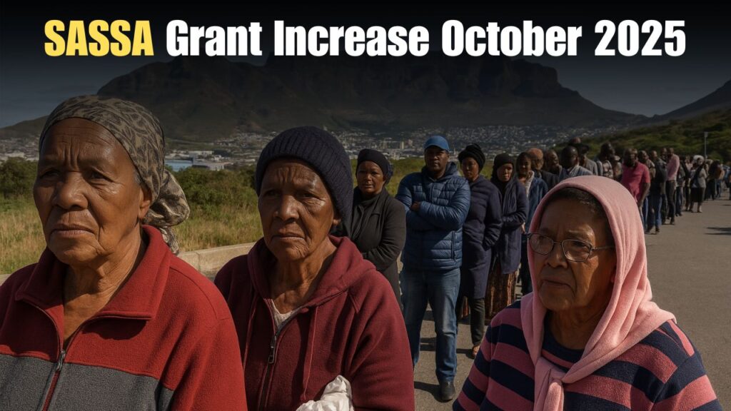SASSA Grant Increase October 2025