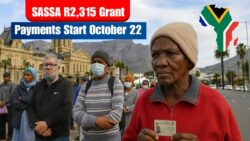 October 22 SASSA Deposits at R2,315 – Who gets paid first and How beneficiaries verify details