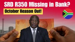 SRD R350 Not Showing in Your Bank? The Shocking Reason Behind October Missing Payment!