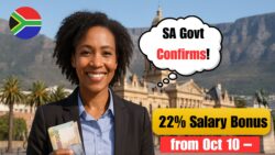 SA Government Order Confirms 22% Salary Bonus from 10 October 2025 for Employees